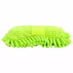 GALAXY ฟองน้ำเช็ดทำความสะอาด ไมโครไฟเบอร์ รุ่น QC-012 สีเขียว