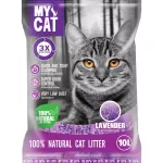 My Cat, Ben Tonight Cat Sand 10 liters of lavender scent -
