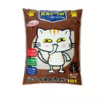 แคทโตะ KAT-TO ทรายแมวเบนโทไนท์ กลิ่นกาแฟ 10 ลิตร Coffee Scent - 10L
