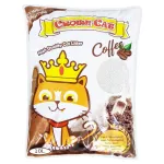 Crown Cat ทรายแมว 10 ลิตร กลิ่นกาแฟ 10lt Coffee