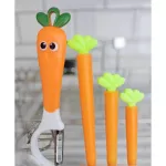มีดปอกผลไม้ ที่ขูดมะละกอรูปแครอท+ที่หนีบปากถุง ที่ปอกเปลือกแบบเรียบ