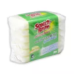 Scotch Brite Sponge Net Premium x 6 pcs.สก๊อตช์-ไบรต์ ฟองน้ำหุ้มตาข่าย แพ็ค 6 ชิ้น