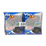 Poly Brite Silver Sponge Net x 6 PCS. Poly Bright, sponge covering Silver X 6 pieces