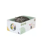 KAFBO Cat box - Catnip drink กล่องลังแมว บ้านแมว ที่ลับเล็บแมว ที่ฝนเล็บแมว