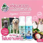 Dry foam, cat, just rub, clean, fragrant, soften, soft, 180ml, price 350 baht