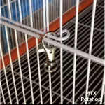 Pet cage lock