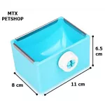 Cups, food, stainless steel edges for pets