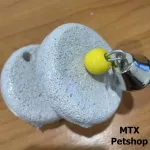 Calcium hung in a cage