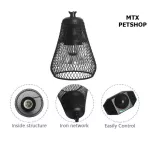 Ceramic terminals have a hanging mesh cover, a large adjustable switch model.