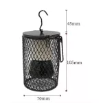 Ceramic terminals have a hanging mesh cover, a small adjustable switch model.