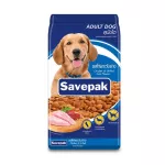 Savepak Adult Dog Food Chicken & Grilled Liver Flavour 20 kg.เซพแพ็ค อาหารสุนัขชนิดแห้ง แบบเม็ด สำหรับสุนัขโต รสไก่และตับย่าง 20 กก.