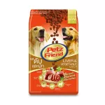 Petz Friend Adult Dog Food Liver & Vegetable Flavour 3 kg. Dry dog ​​food, tablets for big dogs, liver flavor and