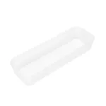 ถาดพลาสติก 26.2x9x4.5ซม. ขาว ME.STYLE PB8442-WH