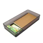 ถาดพลาสติก 30.4x15.2x5.2ซม. ดำ ME.STYLE PB8973-TBK