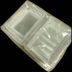 The cheapest plastic box. Clear 104Aops Premium. Lock in the box of rice, put 50 bakery / box.