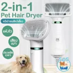 รุ่นใหม่2021 ไดร์เป่าขน สุนัข แมว 2-in-1ลมแรงกว่าเดิม ขนแห้งไว ไม่เปลืองแรง สินค้าคุณภาพ ทนทาน ปรับความร้อนได้
