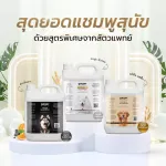 Gager แชมพูอาบน้ำสุนัข สูตรบำรุงขน ขนนิ่ม หอมมาก สกัดจากน้ำนมข้าวออแกนิก อ่อนโยน แชมพูหมาDog Shampoo 5,000ml