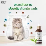 Gager Server Silver Server Deodorize the cat/dog Prevents ticks, mosquitoes, insects, bacteria, so you don't have to shower frequently 100 ml. Free delivery!