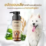 Gager 2ขวด แชมพูสุนัข/หมา สูตรโอ๊ตมีล+บำรุงขน กลิ่นหอมน้ำนมข้าว ลดขนร่วง ช่วยบรรเทาอาการคัน อ่อนโยน 250ml. ส่งฟรี!