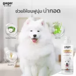 500ml.Gager แพ็คคู่ สูตรDetox+สูตรบำรุงขนนิ่ม แชมพูอาบน้ำสุนัข/หมา ลดขนร่วง ลดอาการคัน อ่อนโยน กลิ่นหอมมาก ส่งฟรี!