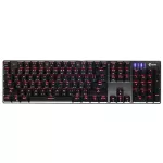 OKER Keyboard Keyboard K89 Red-Switch RGB (Black)