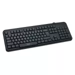 MD-TECH คีย์บอร์ด USB Keyboard (KB-15) Black/Green