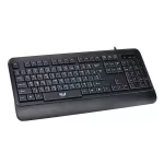 MD-TECH คีย์บอร์ด USB Keyboard (KB-18) Black