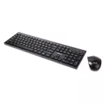 OKER คีย์บอร์ด (2in1) Wireless (K9300) Black