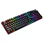 Colorful glowing keyboard Computer accessories, offices, characters, illumination, single keyboard, Th31000