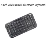 7 Inch Wireless Mini Bluetooth Keyboard HB2100 Silicone Bluetooth Keyboard iPad Tablet Apple Mobile Mobile Universal Portable