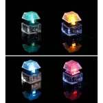 Transparent Backlight Cherry Switch G Switch Tester with Transparent Key Chain Creative Colorful Switch Tester