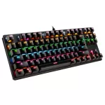 87 Keys Usb 2.0 Wired Mechanical Kayboard Blue Switch Backlight Home Office Computer Gaming Keyboard For Windows Xp/7/8/10