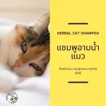 แชมพูแมว สูตรสมุนไพรทองพันชั่ง สำหรับแมวและลูกแมวทุกสายพันธุ์