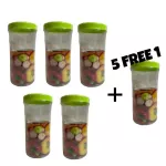 Buy 5 get 1 free plastic jar Vacuum jar Food box A dozen dried things. Plastic seasoning jar