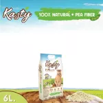 Ready to deliver the PREMUM KASTY Cat Sand Sand, 100% Natural Tofu Sai, 6 liters