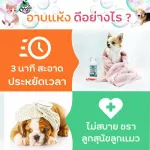 โฟมอาบแห้ง หมาแมว ลูบๆๆ ดับกลิ่น หอม สะอาดขนนุ่ม สะดวกไม่ต้องล้างออก