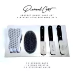 Batheet+Deadly Hair Set for Dogs and Short Cats, 5 Pieces Diamond Coat