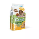 อาหารหนูแฮมเตอร์ ขนมหนูแฮมเตอร์ Crispy Muesli Hamsters & Co. อาหารแฮมเตอร์ คริสปี้ เพิ่มธัญพืชพิเศษ 400 g./1Kg.