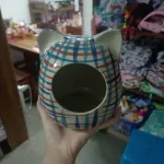 Ceramic Ceramic House Cat Cat for Sugar Grake Hamster Ham Fatel