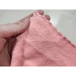 ผ้าขนแกะ ผ้า ไร้ขอบ ผ้านิ่ม ผ้านุ่ม  หนานุ่มมาก  72 cm x 34 cm