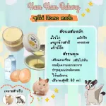 อาหารเหลว อาหารเสริม ซุปสำเร็จรูป มี 6 รส สำหรับ แฮมสเตอร์ ชูการ์ไกรเดอร์ กระรอก