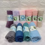 ผ้าขนแกะ ผ้า ไร้ขอบ ผ้านิ่ม ผ้านุ่ม  หนานุ่มมาก  72 cm x 34 cm