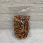 500 กรัม / ครึ่งกิโล ผลไม้อัดเม็ด อาหารเม็ด สำหรับ ชูการ์ไกรเดอร์ นก เม่นแคระ แฮมสเตอร์ กระรอก