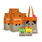 Lifemate Life Metal Dog Food, Small Dog Food, Dogs for 1 year or more, 4 bags 1.3kg. And free gifts.