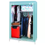 Gungni รุ่น CModel ตู้เสื้อผ้า ตู้เก็บของเอนกประสงค์ ตู้ 4 ช่อง สูง 170 cm. – สีเขียวอ่อน