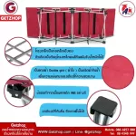 Bei Sheng Mei, folding bed, bed, picnic bed, travel (red)