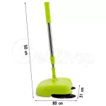 Peng Shuo ไม้กวาดพื้น ไม้กวาดดูดฝุ่นอัจฉริยะ Sweeping Machine รุ่น PS-888 หมุนได้ 360 องศา (สีเขียว)