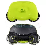 Peng Shuo ไม้กวาดพื้น ไม้กวาดดูดฝุ่นอัจฉริยะ Sweeping Machine รุ่น PS-888 หมุนได้ 360 องศา (สีเขียว)