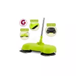 Peng Shuo ไม้กวาดพื้น ไม้กวาดดูดฝุ่นอัจฉริยะ Sweeping Machine รุ่น PS-888 หมุนได้ 360 องศา (สีเขียว)