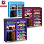 Getzhop ตู้วางรองเท้า ชั้นวางรองเท้าพร้อมผ้าคลุม Bangfeier Shoe Cabinet